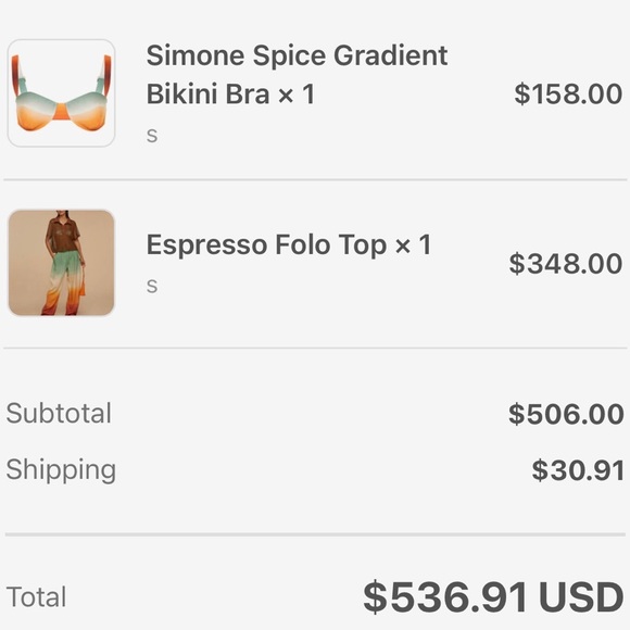 Espresso Folo Top | FeNoel | SMALL - Picture 4 of 4